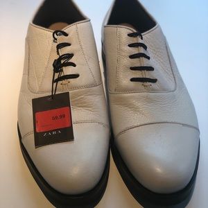 Zara Leather shoes - never worn